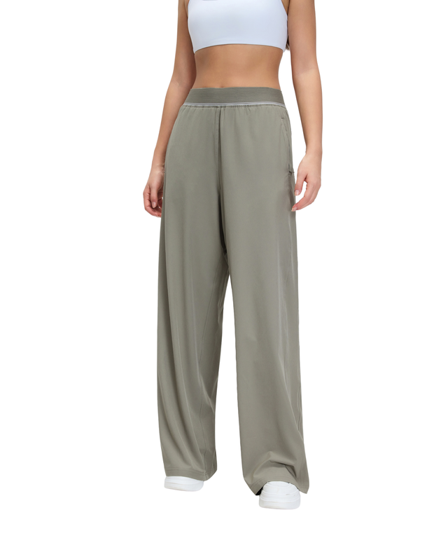 AeroEase Breezy Pull-On Wide-Leg Pants