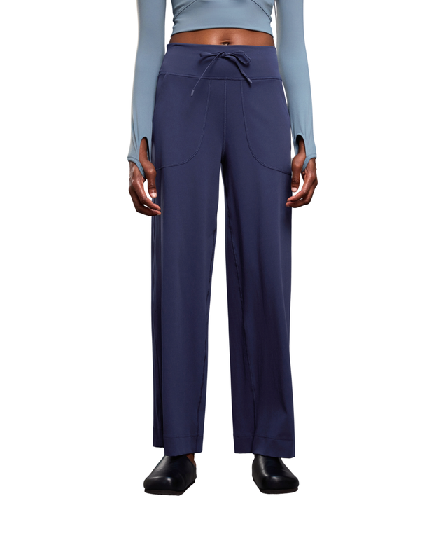 FlexEase Wide Leg Studio Pants (30" Inseam)