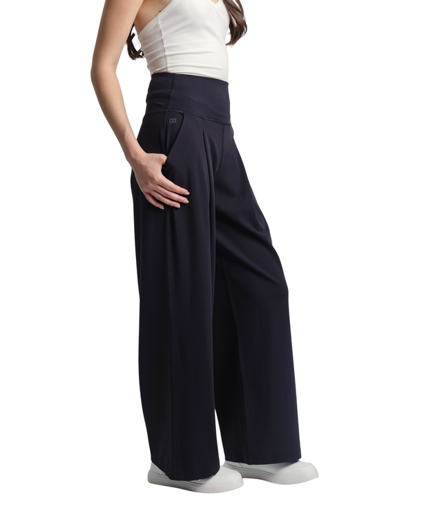 CloudEase Cropped Palazzo Pants (30" inseam)