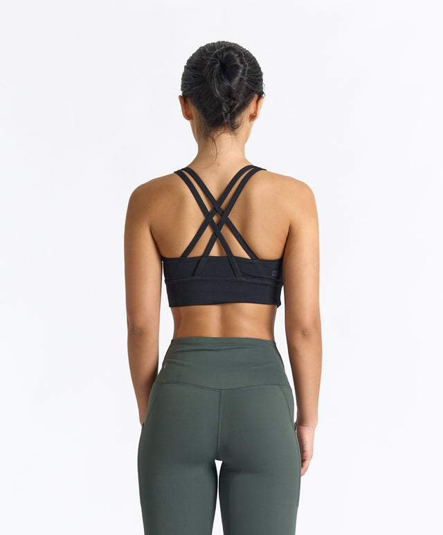 PowerForm Cross Back Long Line Bra (with built in pads)