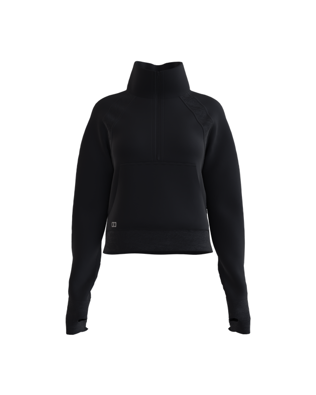 CozyEase Oversized Half-Zip Pullover