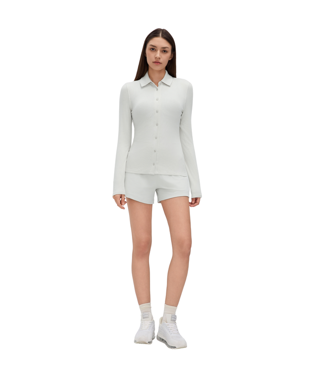 CloudEase Soft Ribbed Long Sleeve