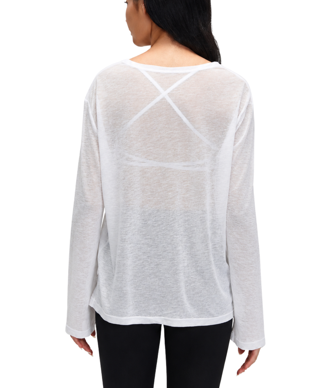 Barely There Henley Long-Sleeve