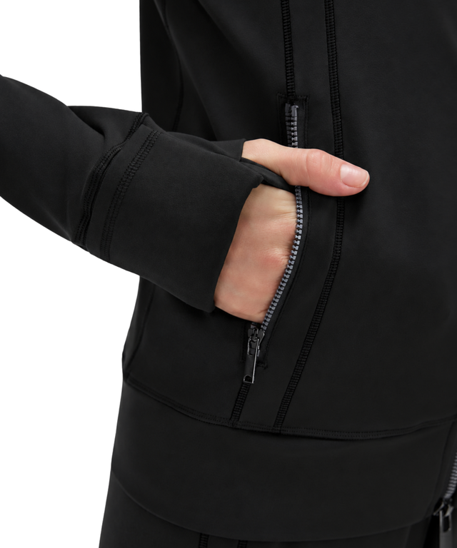 CozyEase Double-Zip Relaxed Jacket