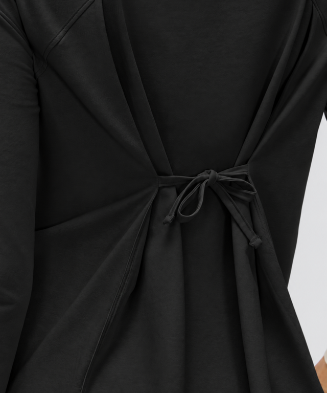 Studio Tie-Back Long Sleeve