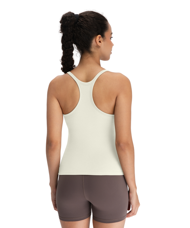CloudEase Everyday Ribbed Tank (with removable pads)