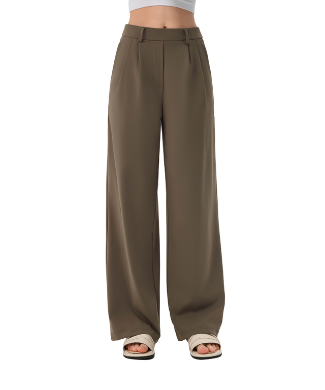 FlexEase Wide-Leg Trousers (31" Inseam)