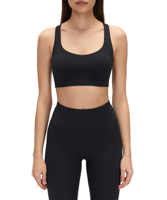 SwiftForm Interlace Long-Line Bra