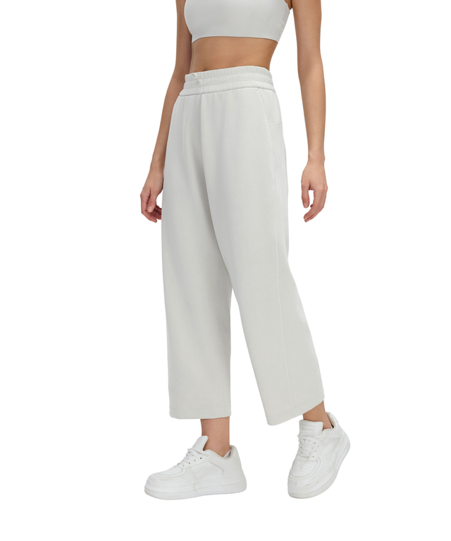 CozyEase Cropped Straight-Leg Pants (25" Inseam)