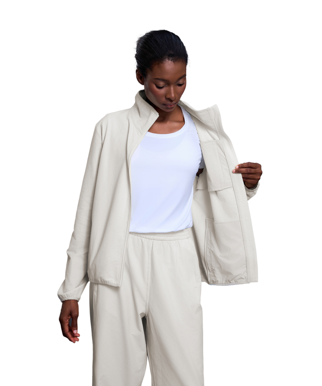 AeroEase Packable Travel Jacket (Water-Resistant)