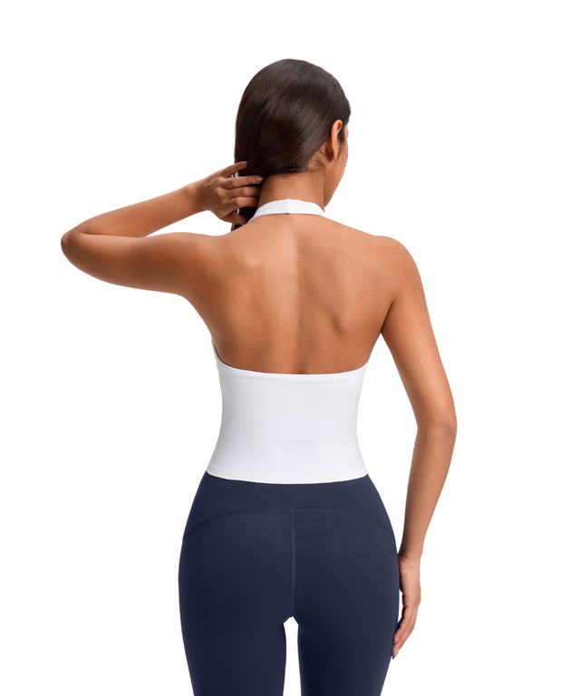 FlowForm Halter Sculpt Top