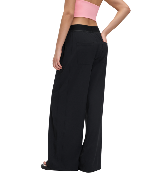 AeroEase Breezy Pull-On Wide-Leg Pants
