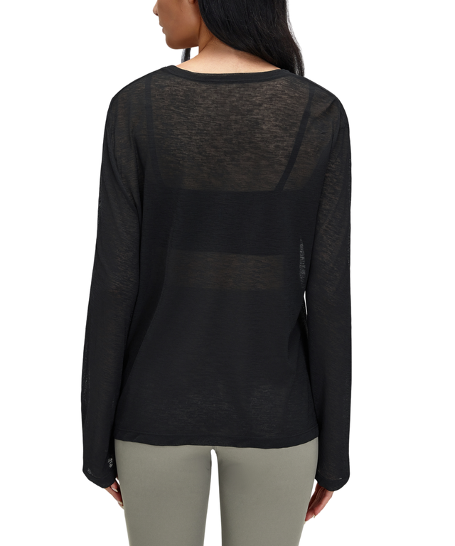 Barely There Henley Long-Sleeve
