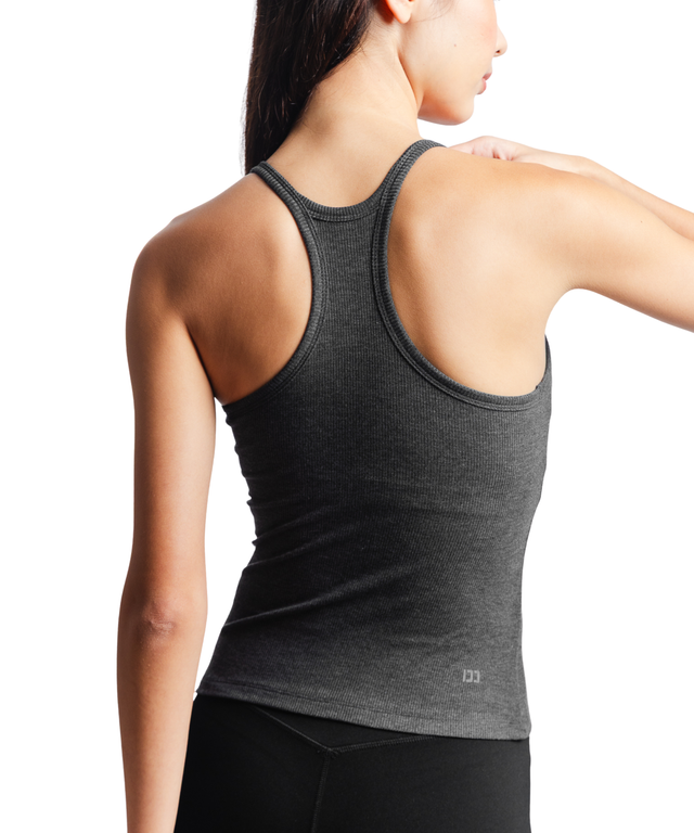 CloudEase Everyday Ribbed Tank (with removable pads)