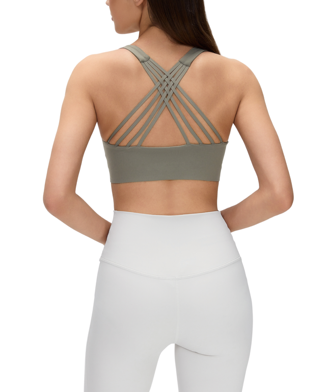 SwiftForm Interlace Long-Line Bra