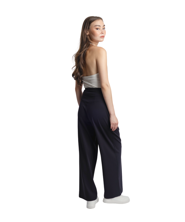 CloudEase Cropped Palazzo Pants (30" inseam)