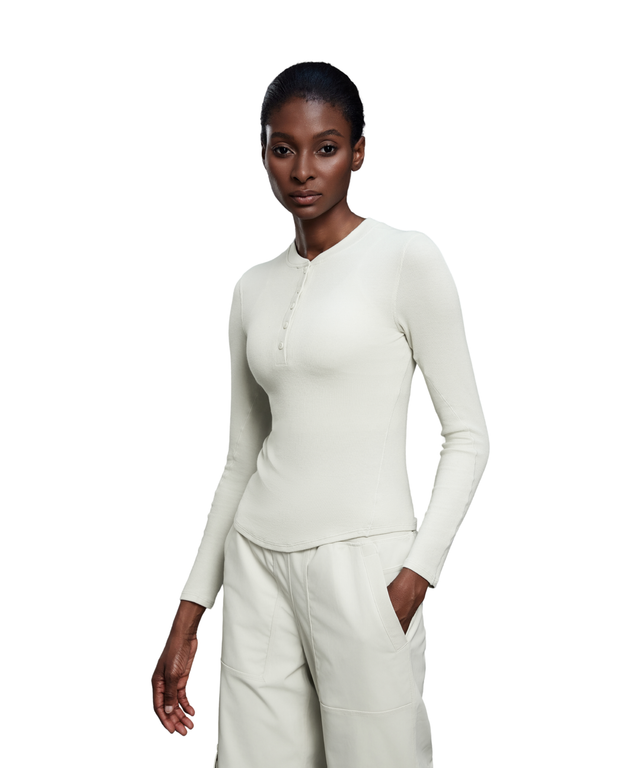 Off-Duty Henley Top