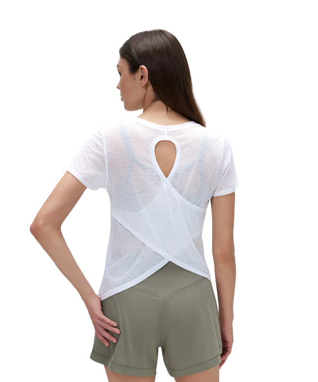 Barely There Twist Back Tee