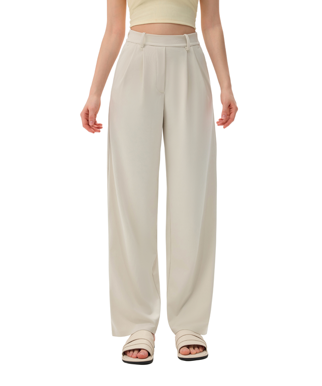 FlexEase Wide-Leg Trousers (31" Inseam)