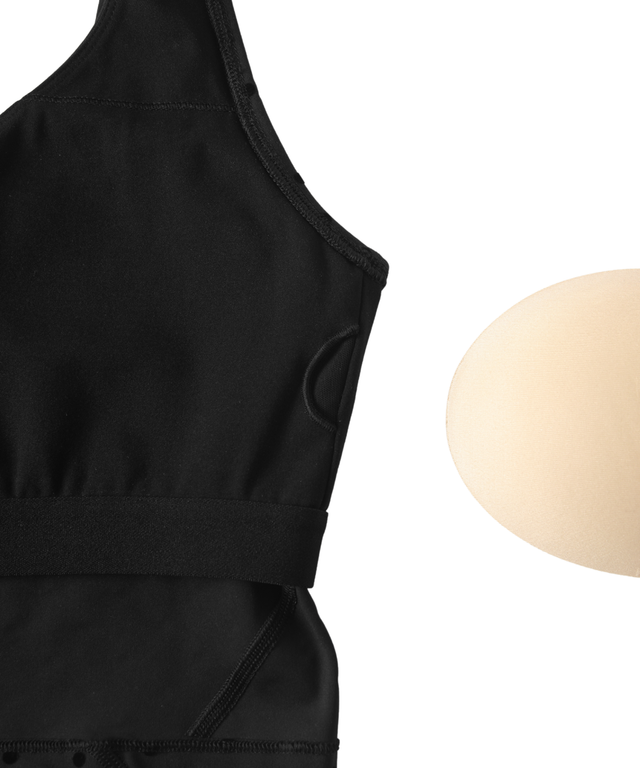 SwiftForm V-Neck Cropped Tank (Polka Dot Edition)