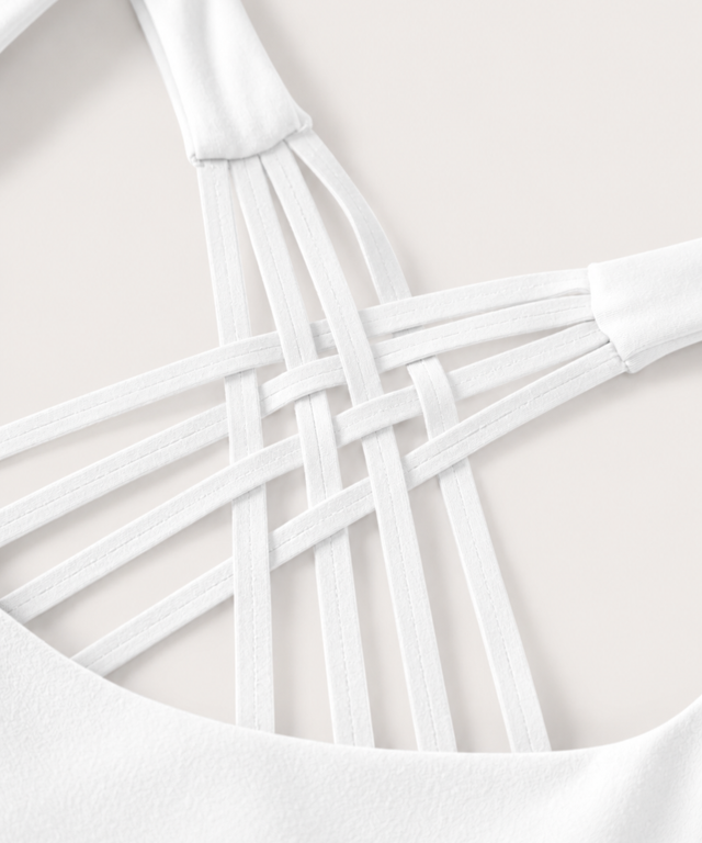 SwiftForm Interlace Long-Line Bra
