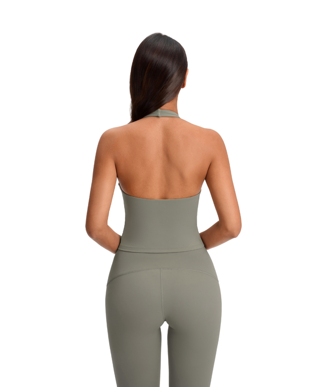 FlowForm Halter Sculpt Top