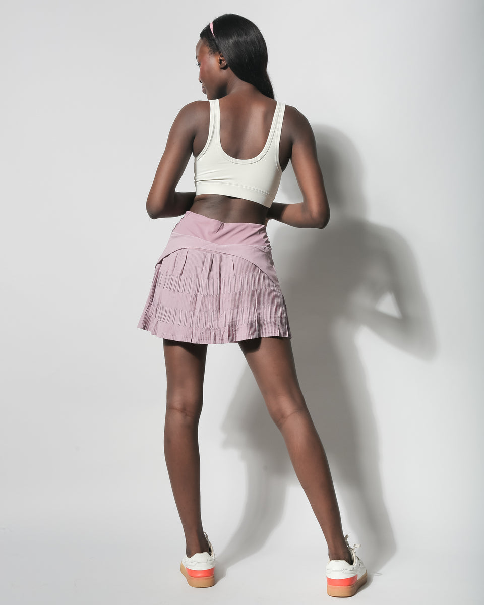 HALF PLEATED SKORT
